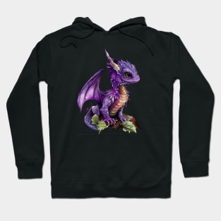 Purple dragon Hoodie